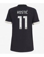 Juventus Filip Kostic #11 Kolmaspaita Naisten 2023-24 Lyhythihainen